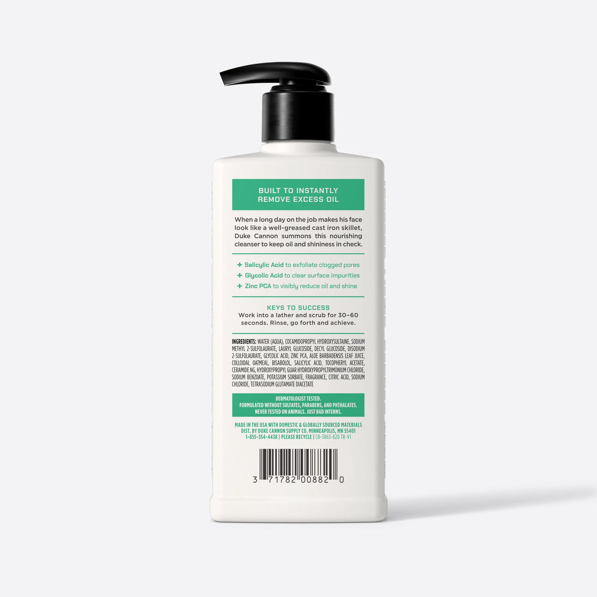 Oil Defense Face Wash - 8 oz.