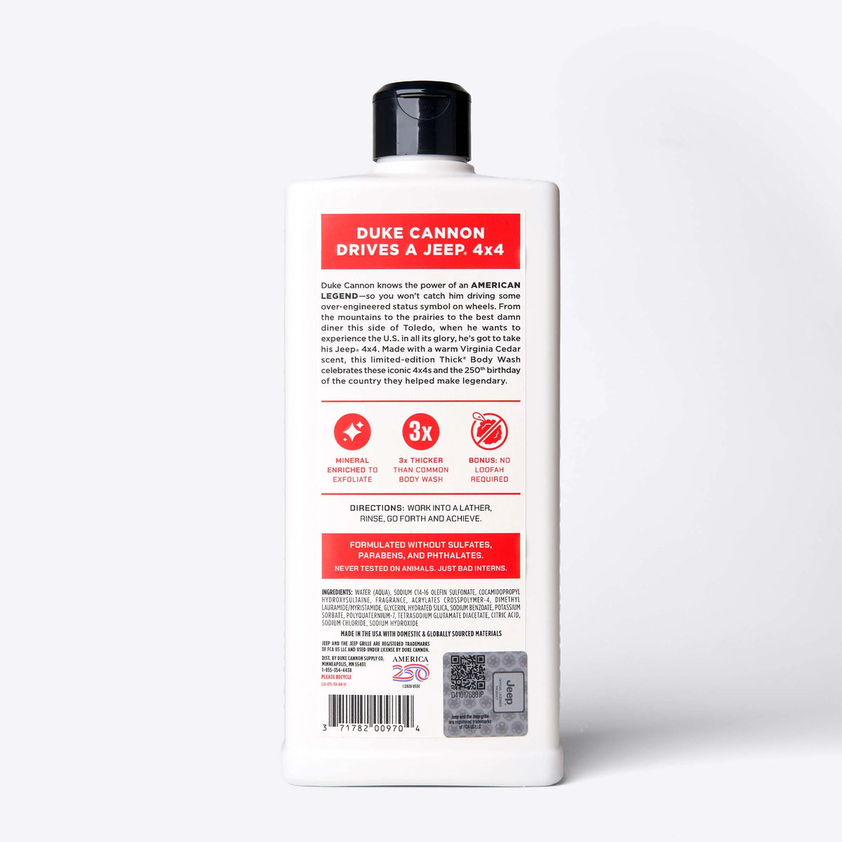 Jeep® Brand Body Wash - American Legend