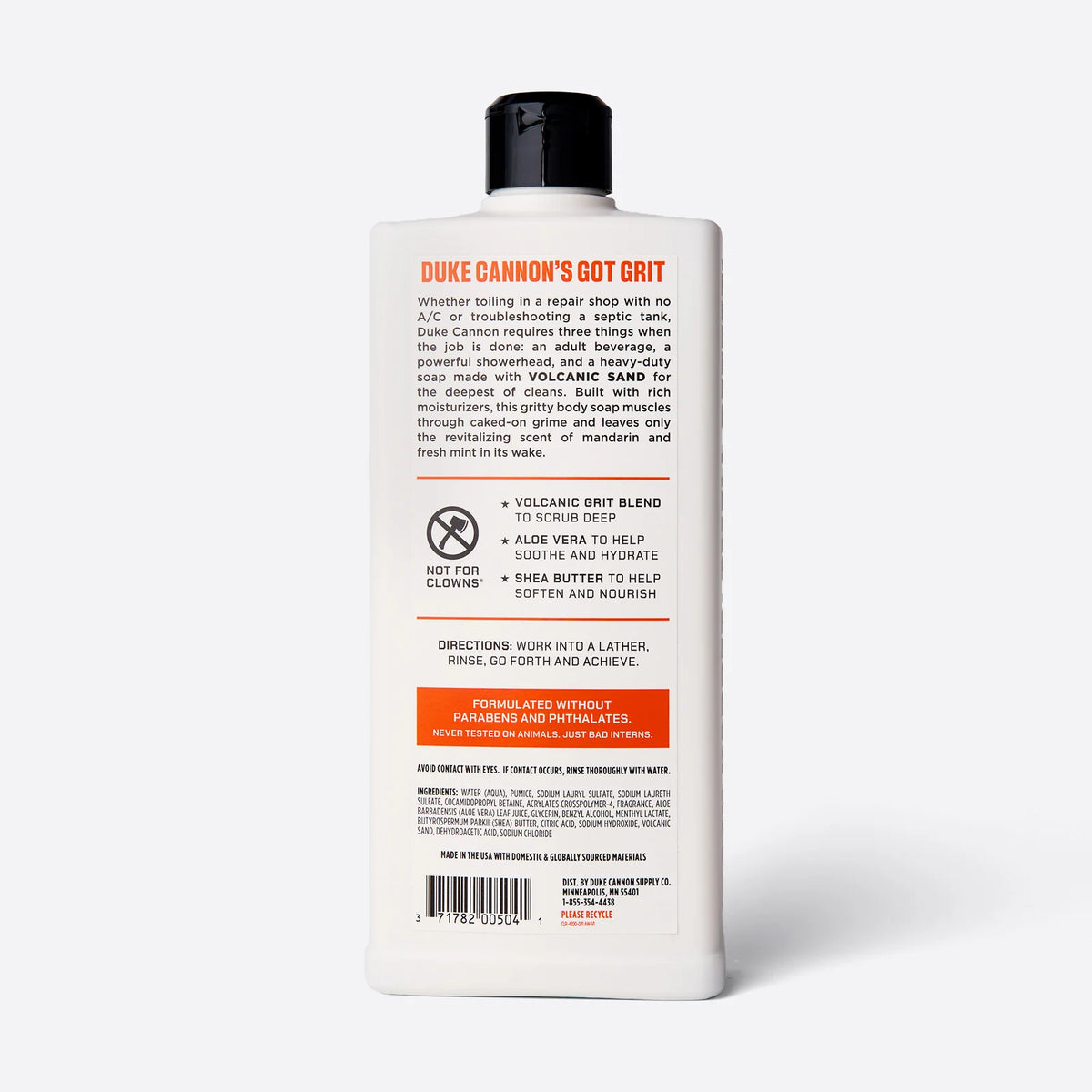 Heavy Grit Deep Cleaning Body Wash